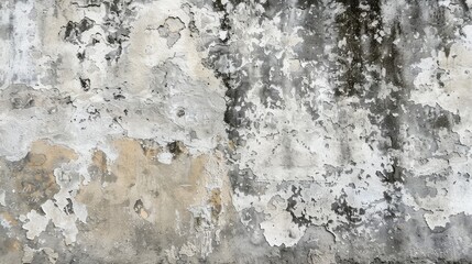 Obraz premium Background of aged concrete wall in gray texture