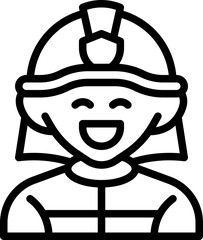 Firefighter icon