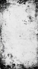 Fototapeta premium Weathered White Surface with Black Splotches