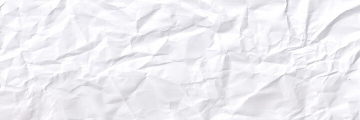 Crumpled paper wrinkle texture vector filter with background. White color paper background texture.