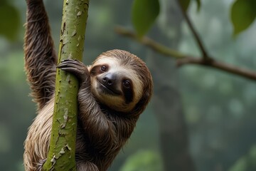 Fototapeta premium close up portrait of a baby