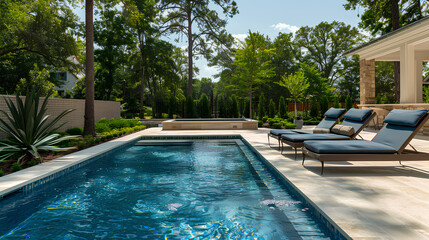 beachfront villa swimming pool