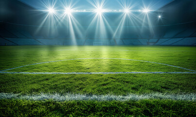 Obraz premium modern football stadium