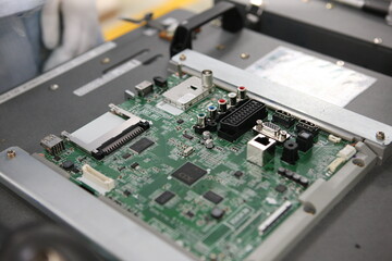 LG TV assembly plant in Almaty, Kazakhstan.