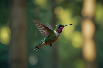 Fototapeta premium hummingbird in flight