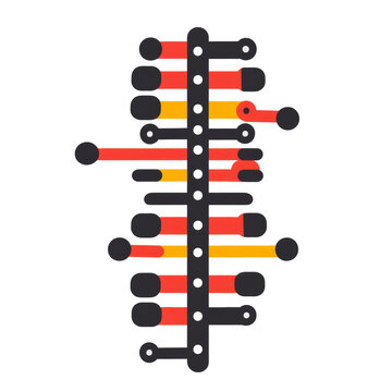 Programming Code Icon Isolated on Transparent or White Background, PNG