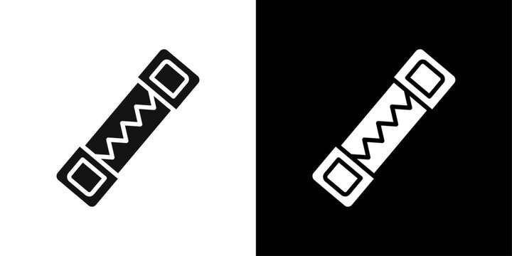 fuse icon Symbol mark in filled style