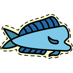 Dorado Fish Sticker