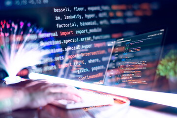 Project managers work new idea. Mobile app developer. Innovative startup project. Website...