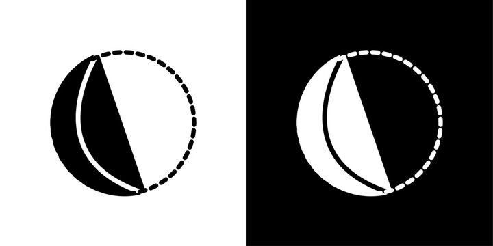 peel off sticker icon Symbol mark in filled style