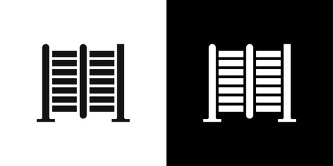 trellis icon Symbol mark in filled style
