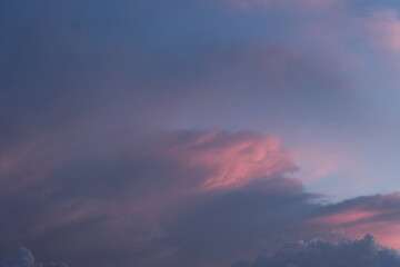 Fototapeta premium clouds at sunset