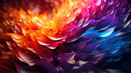 Colorful vortex energy, cosmic spiral waves, multicolor swirls explosion. Abstract futuristic digital background.  