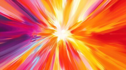 A radiant burst of color forms the centerpiece of this abstract background, evoking energy and excitement.