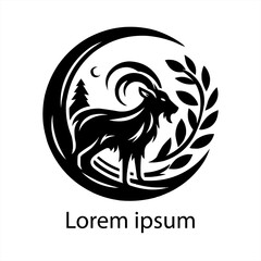 Fototapeta premium a animal logo design for brand