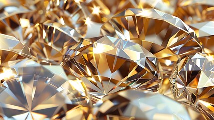 Elegant diamonds texture poster with a refined design, featuring diamond patterns that create a sense of opulence and luxury in a decorative format.