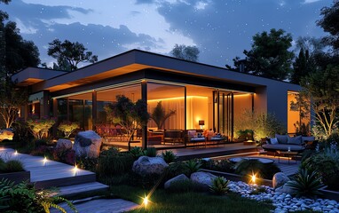 Edit image to transform from daytime to nighttime