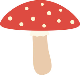 Isolated autumn mushroom vector
fall Mushrooms image.
Mushrooms in cartoon style svg. 