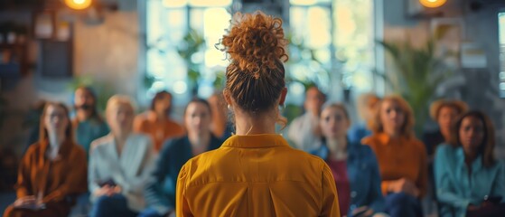 Corporate business seminar