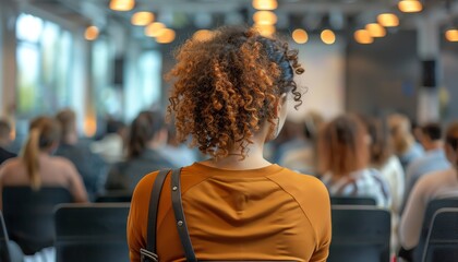 Corporate business training session