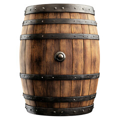 Fototapeta premium Wine barrels, a valuable tool for aging beverages