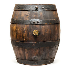 Fototapeta premium Wine barrels, a valuable tool for aging beverages