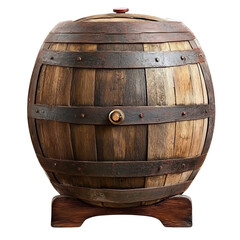 Fototapeta premium Wine barrels, a valuable tool for aging beverages