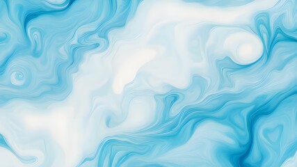 Fototapeta premium sky blue ink liquid background 