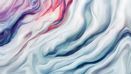 Obraz premium white ink liquid background 