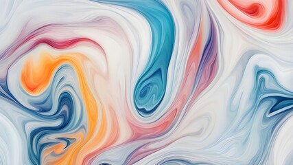 Obraz premium white ink liquid background 