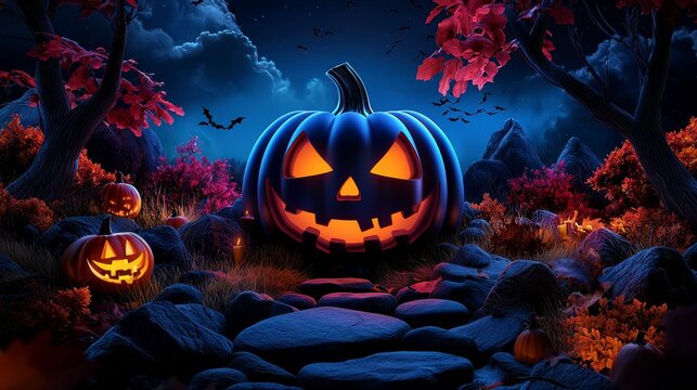 A Halloween escape room advertisement with a mysterious and eerie design.