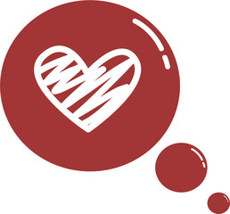 Heart shape cartoon