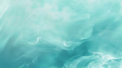 Abstract gradient light teal mint background with blurred turquoise blue green water effect - vector illustration ideal for graphic design, summer banners, and beach-themed projects