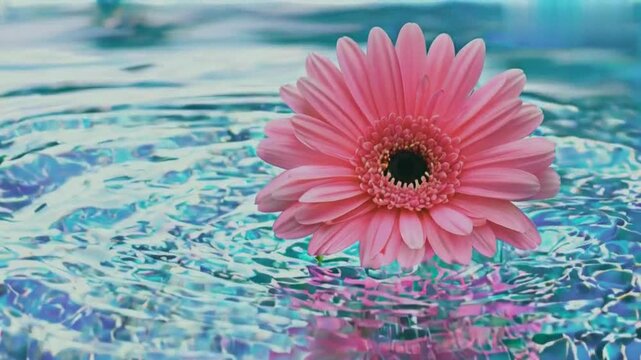 pink gerber daisy
