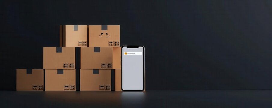 Spooky logistics app, ghostly interface, eerie updates, Watercolor style