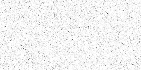 Obraz premium Terrazzo flooring consists of chips of marble texture. quartz surface white, black for bathroom or kitchen countertop. white paper texture background. rock stone marble backdrop textured illustration.