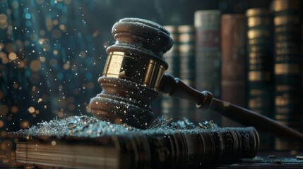 Cryptocurrency regulation and compliance concept for realistic financial industry standards