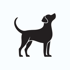 DOG BLACK SILHOUETTE