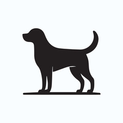 DOG BLACK SILHOUETTE