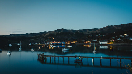 Obraz premium Akaroa New Zealand