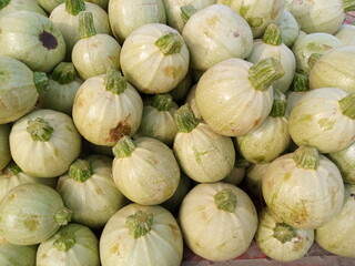 Fresh Apple Gourd Ready for Cooking