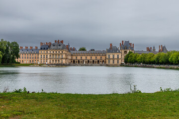 Fototapeta premium View of the royal residence in France