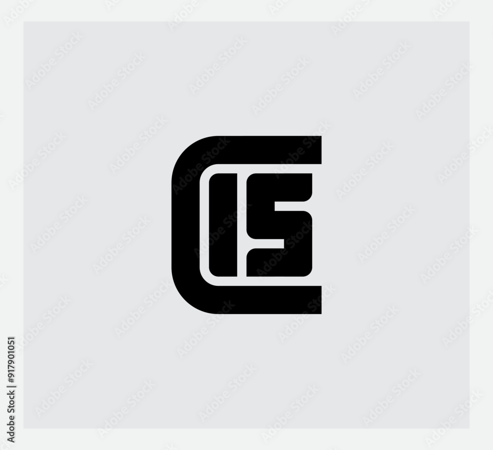 Poster letter c and number 15- logo. c15 - logotype, design element or icon. vector