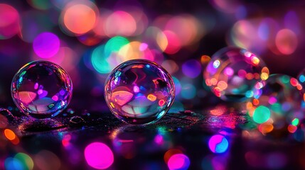 Fluffy Bubbles in a Speech Bubble: Playful and Lighthearted Design Element