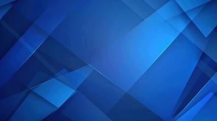Obraz premium Abstract Blue Geometric Pattern Background