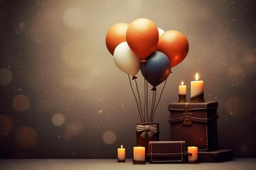 Fathers Day concept. Happy Fathers Day design, Fathers Day party background. Fathers Day Theme Background.