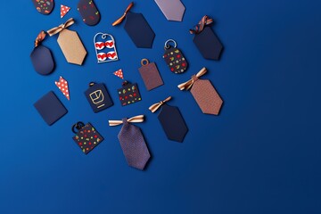 Fathers Day concept. Happy Fathers Day design, Fathers Day party background. Fathers Day Theme Background.