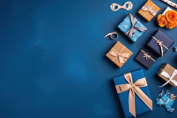 Fathers Day concept. Happy Fathers Day design, Fathers Day party background. Fathers Day Theme Background.