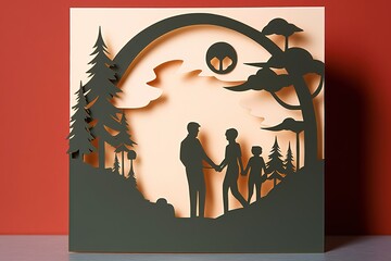 Fathers Day concept. Happy Fathers Day design, Fathers Day party background. Fathers Day Theme Background.