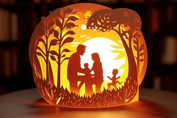 Fathers Day concept. Happy Fathers Day design, Fathers Day party background. Fathers Day Theme Background.